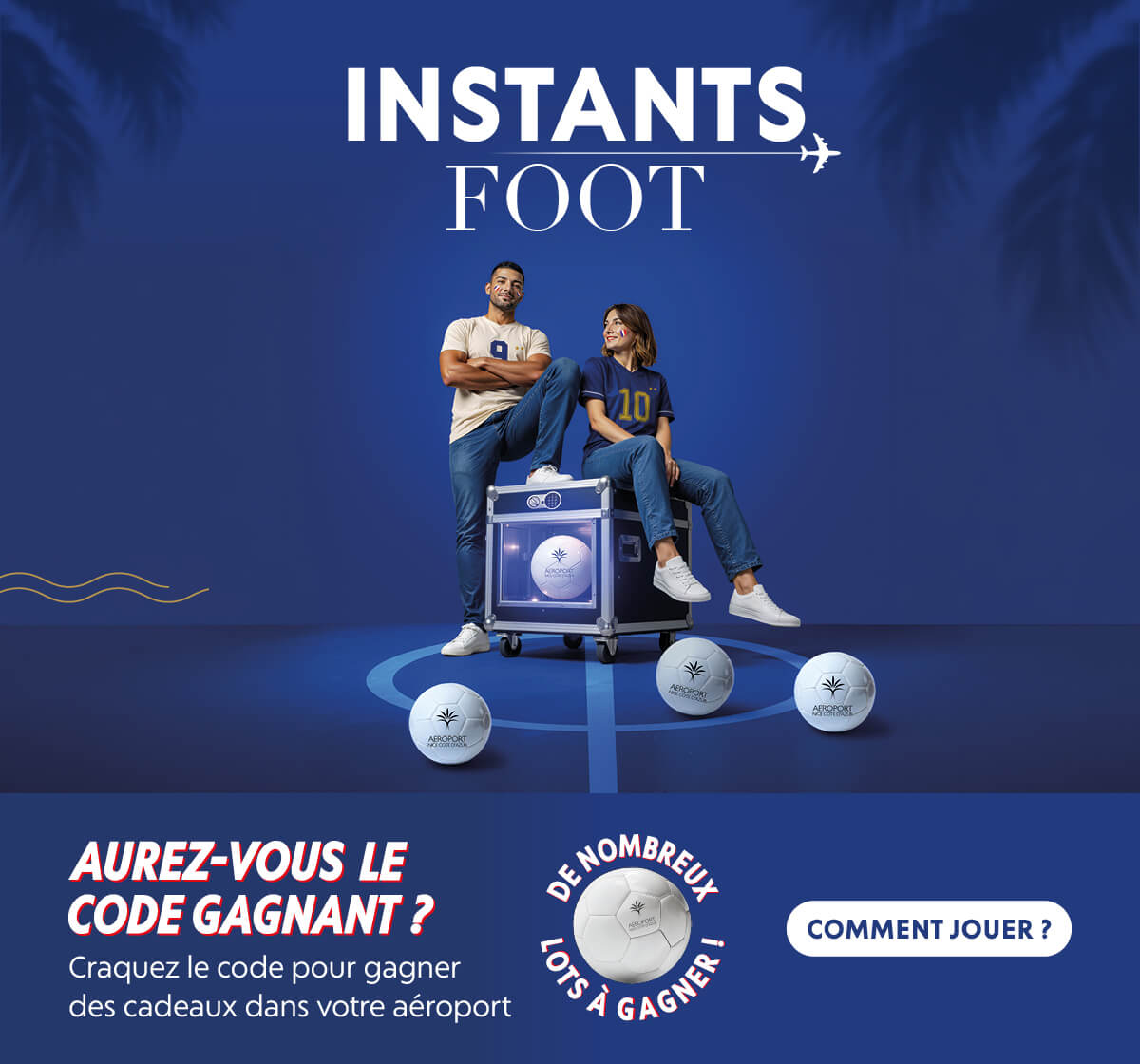 Opération Instants Foot — Aéroport Nice Côte d'Azur